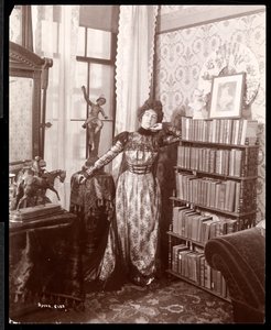Anita Chartres in the Corner of a Room, c.1898
